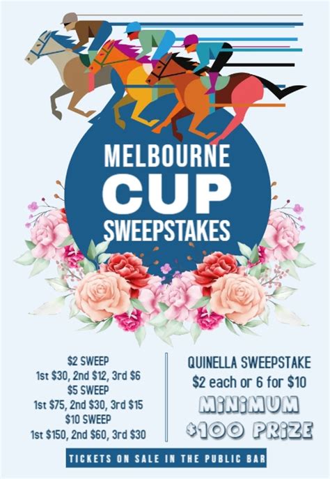 sweepstakes melbourne cup|Iba pa.